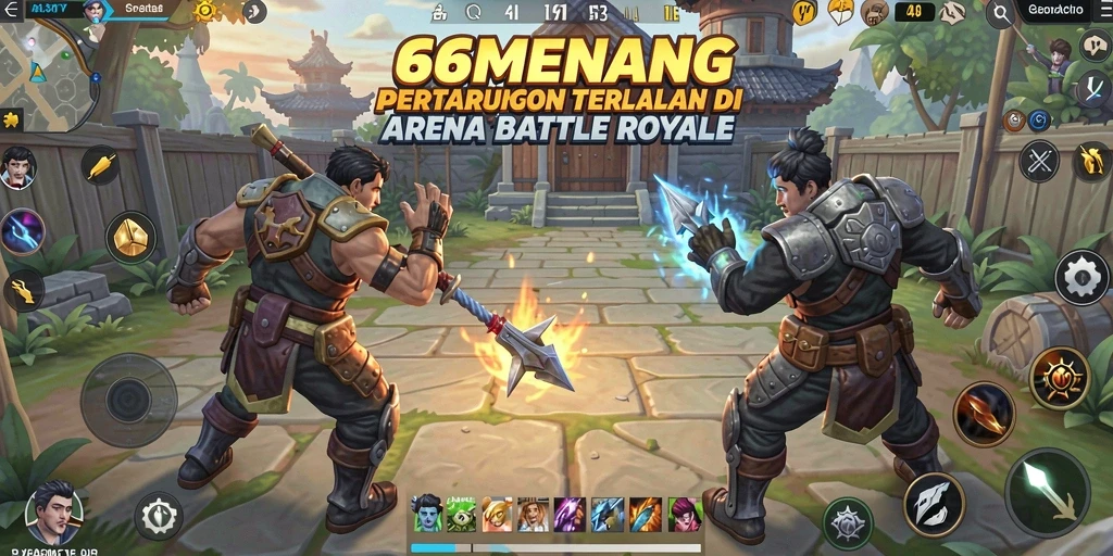 Pengalaman menegangkan di arena pertarungan Battle Royale.