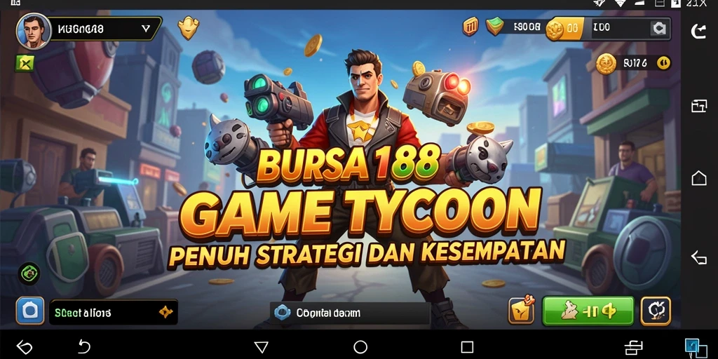 Tampilan gameplay menarik dari BURSA188 dengan strategi bisnis yang mendebarkan.