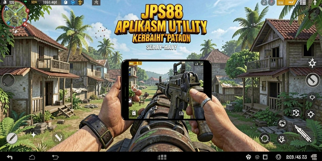 Tampilan antarmuka JPS88 yang intuitif dan menarik untuk pengguna.