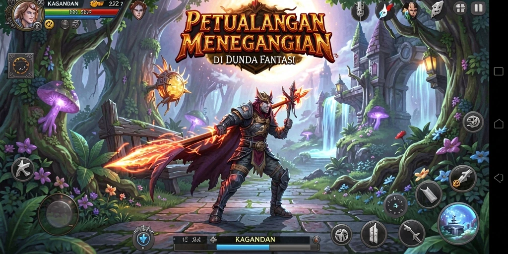 Screenshot gameplay KAGANDAN yang menampilkan aksi mendebarkan.