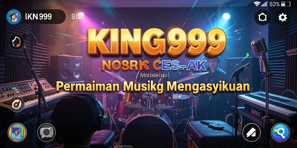 Tampilan gameplay menarik dalam KING999 dengan iringan musik yang menyenangkan.