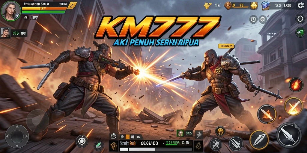 Tampilan aksi seru saat bertarung di KM777.