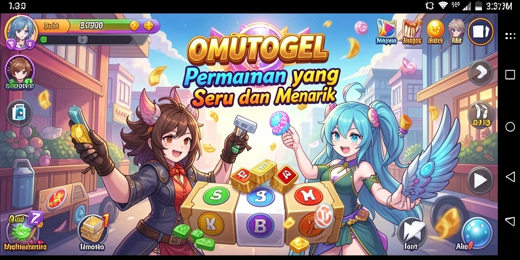 Tampilan gameplay yang memukau dalam dunia Anime.