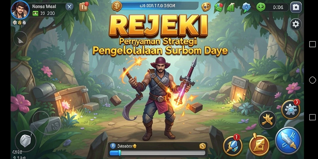 Tampilan menarik dari gameplay REJEKI yang mendebarkan.